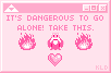 A screenshot from the original Legend of Zelda that reads 'it's dangerous to go alone, take this'